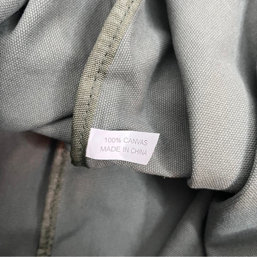 Cynthia Rowley Green Canvas Tote Bag - Picture 5 of 5